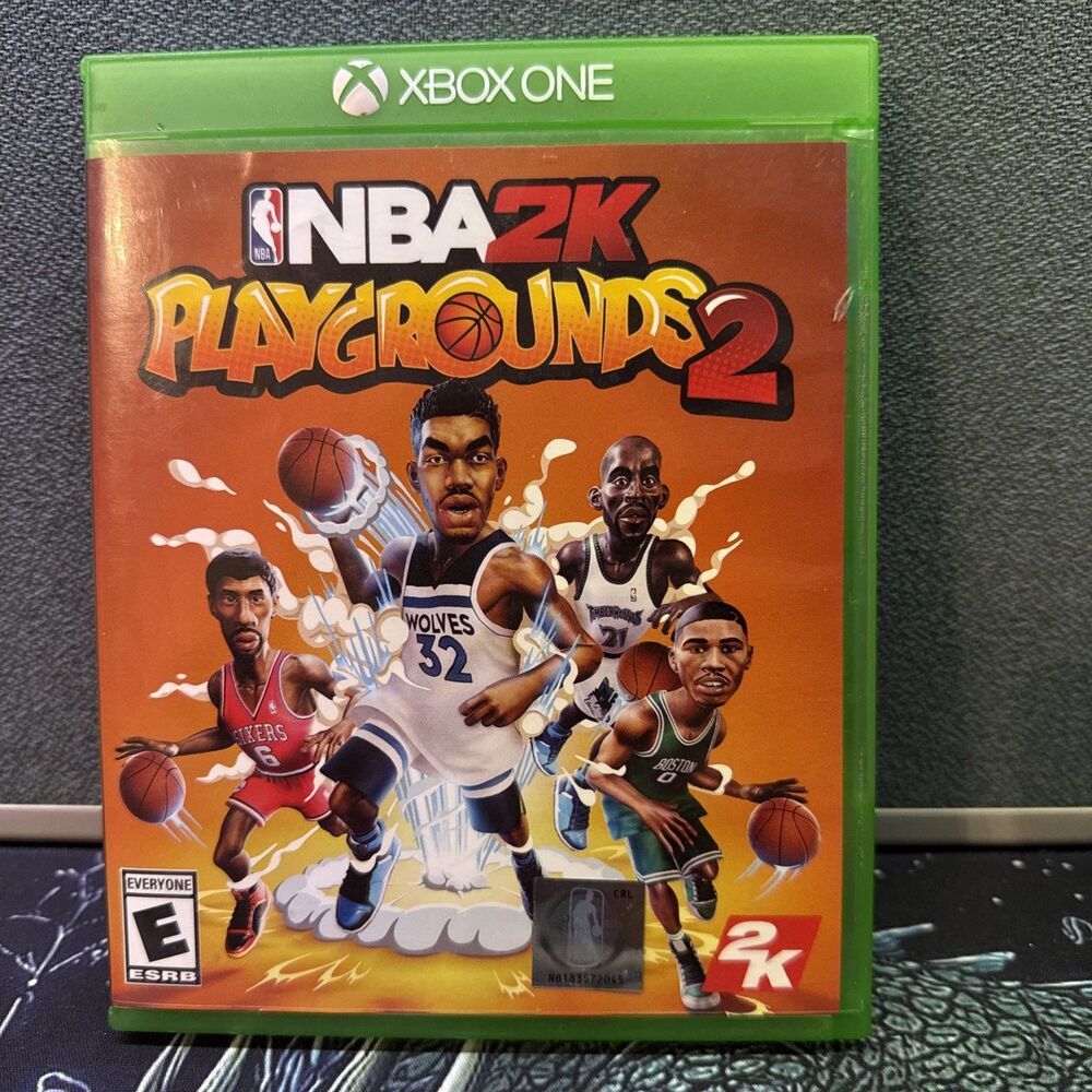 NBA 2K Playgrounds 2 Microsoft Xbox One Complete CIB Tested